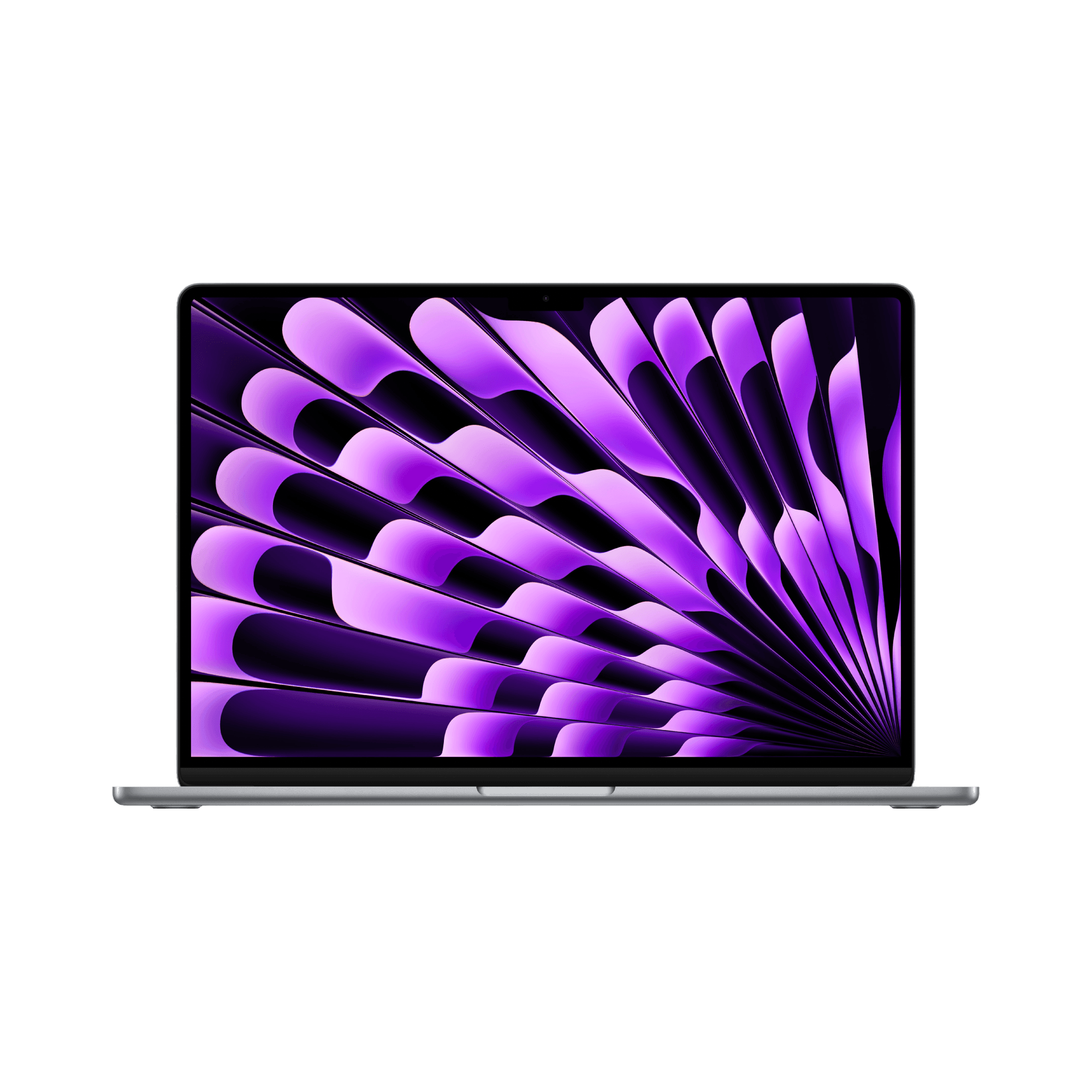 MacBook Air 15-inch (2024) – M3 Chip, 8‑Core CPU & 10‑Core GPU, 24GB RAM, 512GB SSD – Model MC9H4 (Space Gray, English Keyboard) - alAsil